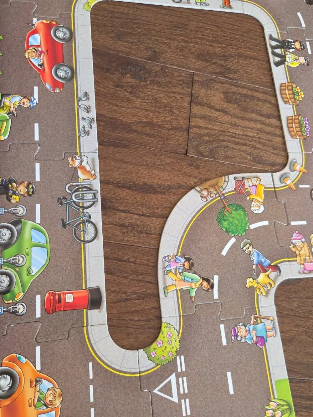GIANT ROAD JIGSAW PUZZLE BY ORCHARD TOYS